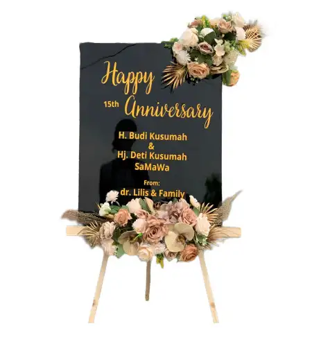 Papan Bunga Akrilik Lemahputro